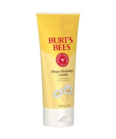Burt's Bees Face Wash Deep Facial Cleansing Cream College Back to School Dorm Essentials All Natural Cleanser with Chamomile 6 Ounce (Pack of 3) (Packaging May Vary) - Buy Online on GoSupps.com