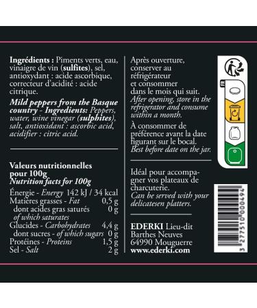 Basque Mild Guindilla Peppers 400g x 2 - Buy Online on GoSupps.com