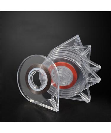 Mezerdoo Nail Stripe Box 6 Pieces Nail Art Striping Tape Line Empty Case Tool Sticker Box Holder Portable Easy Use - Buy Online on GoSupps.com