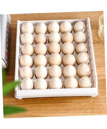 Hemobllo Box 30 Storage Drawers Fridge Refrigerator Eggs Egg Storage Bin Egg Container Egg Rack Food Cage As Shown 33X26.5X14.3cm - Buy Online on GoSupps.com
