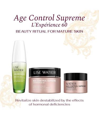 Watier Age Control Supreme L Exp rience 60 Set Skincare Holiday Gift Set Beauty Ritual for Mature Skin Nourishing & Revitalizing with Canadian-Sourced Antioxidants All Skin Types 60+ - Buy Online on GoSupps.com