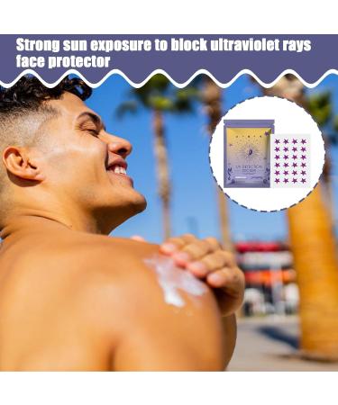 UV Detection Patches | Sunscreen Stickers Sun UV Sticker Sunblock Patches Sunblock Sticker Sun Patch for Sunscreen Star - Buy Online on GoSupps.com