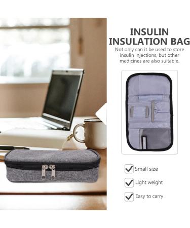 COHEALI Insulin Cooler Travel Case - Portable Diabetic Medication Organizer for Insulin Pens - Travel Size Cooling Bag - Buy Online on GoSupps.com