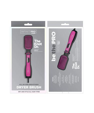 INFINITIPRO BY CONAIR The Knot Dr. All-in-One Smoothing Dryer Brush - Hair Dryer & Hot Air Brush - Buy Online on GoSupps.com