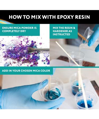 Mica Powder for Epoxy Resin - Candle Making and Crafts | Pigment Powder for Resin - Epoxy and Candle Dye | Neutral Shade - Buy Online on GoSupps.com