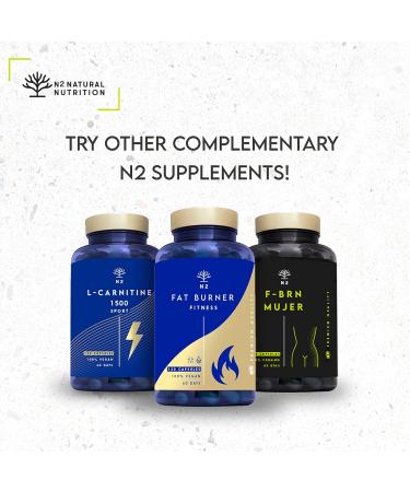 Buy Garcinia Cambogia High Dose Capsules - Vegan Appetite Suppressant & Fat Burner with 60% HCA | N2 Natural Nutrition - International Shipping Available - Buy Online on GoSupps.com