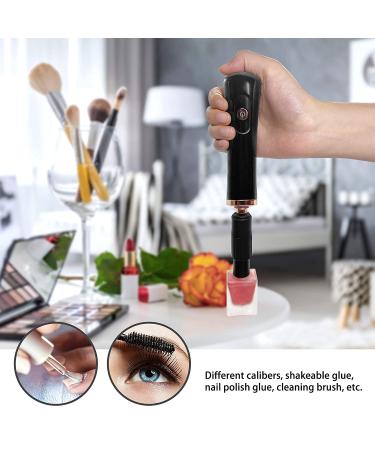 Electric Glue Shaker for Eyelash Extensions - Nail Lacquer & Eyelash Lacquer Mixer (Black) - Buy Online on GoSupps.com