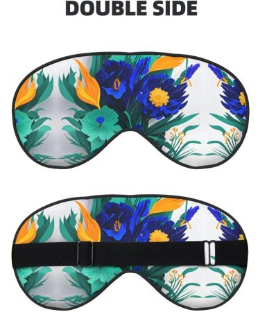 Flower Butterfly Soft Sleep Eye Mask | Breathable Eye Patch for Women | Ideal for Travel & Relaxation - Buy Online on GoSupps.com