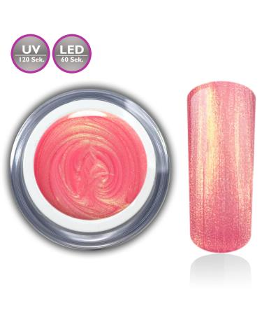 Buy Color Gel Metallic Ice Cream Pearl Pink - UV LED Nail Gel Studio Quality | RM Beautynails 5ml (1 Pack) - Ships Internationally - Buy Online on GoSupps.com