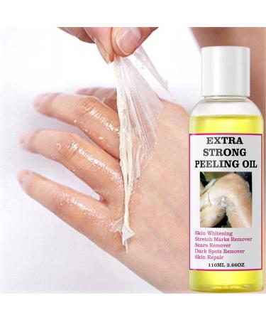 ulapithi Skin Care 110ml Yellow Peeling Oil Peeling for Black Skin Yellow Body Peeling Strong Peeling for Lightening Moisturizing Skin - Buy Online on GoSupps.com
