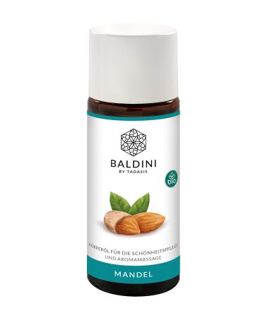 Baldini almond oil organic almond massage oil organic base oil almond massage oil organic 100% natural almond oil cold -pressed for massaging 50ml