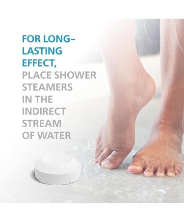 Sinus Relief Shower Steamers - Menthol, Camphor, Eucalyptus Aromatherapy Spa Bombs (18 Pack) - Buy Online on GoSupps.com