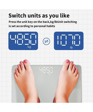 Venugopalan Small Portable Travel Scale | Digital Body Weight Scales with Body Tape Measure | Rechargeable Mini Electronic Scale for Personal Health - Buy Online on GoSupps.com