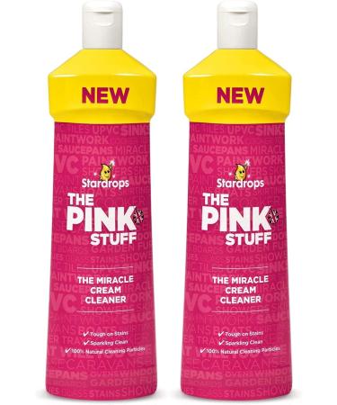 2 x The Pink Stuff Stardrop Miracle Cream Cleaner 500ml