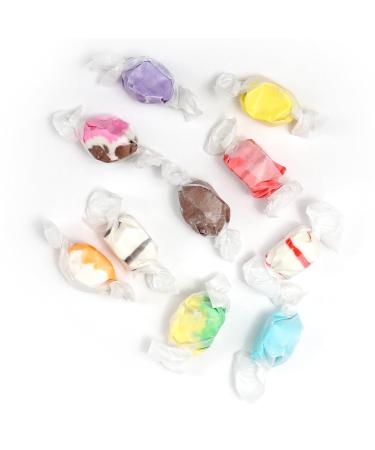 Buy 1 Pound Assorted Salt Water Taffy - 10 Flavors Individually Wrapped Candy - Bulk Bag for International Shipping - Buy Online on GoSupps.com