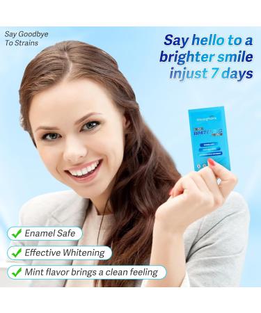 Waving Palms Teeth Whitening Strips - 28 Professional Blue Teeth Whitening Strips for a Bright Smile | Fast International Shipping - Buy Online on GoSupps.com