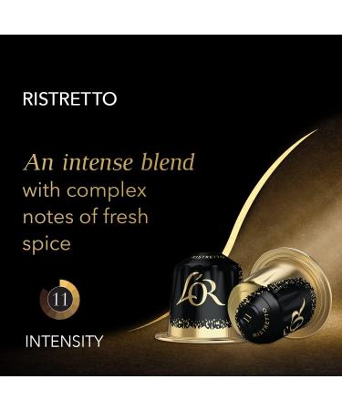 L'OR LOR coffee capsules Espresso Ristretto 10 Nespresso* compatible capsules for 10 drinks - Buy Online on GoSupps.com