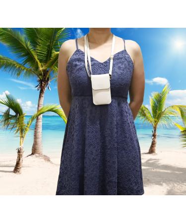 Carry Bag with Transparent Window for Freestyle Libre 2/3/14 Days - White Opulent Garden Design | International Shipping - Buy Online on GoSupps.com