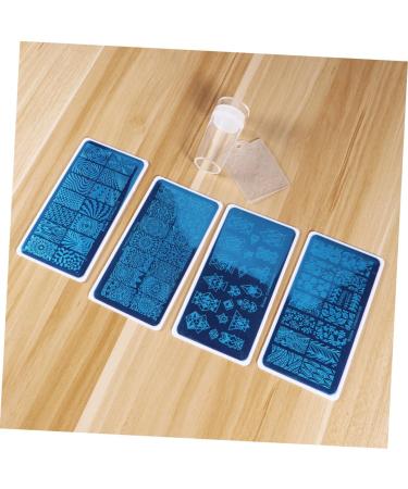 FOMIYES kit de manicura nail products manicure kit nail stamp plate nail art tencils nail plate nail art stamping kit nail art stamping plates set stencil peg board steel plate medium As Shown - Buy Online on GoSupps.com