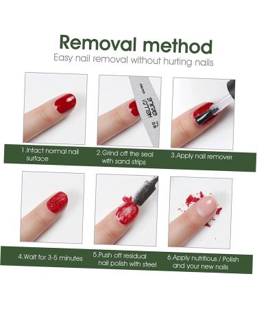 FOMIYES Nails Gel Nail Gel Nail Accessories Soak off Gel Remover Nail Remover Polish M Picture 1 - Buy Online on GoSupps.com