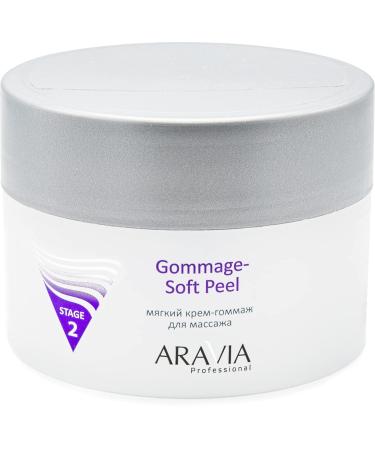 Gommage cream for massage - Soft Peel ARAVIA 150 ml 5.1 Fl Oz