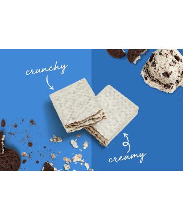 Power Crunch Cookies & Crأ¨me Whey Protein Bars - High Protein Snacks (12 Count, 1.4 oz Each) - Buy Online on GoSupps.com