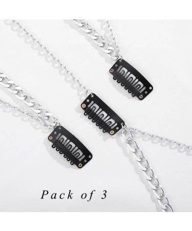 Campsis Punk Multi Strand Silver Braided Hair Extension Chains - Fashion Tassel Hair Piece for Women and Girls - Buy Online on GoSupps.com