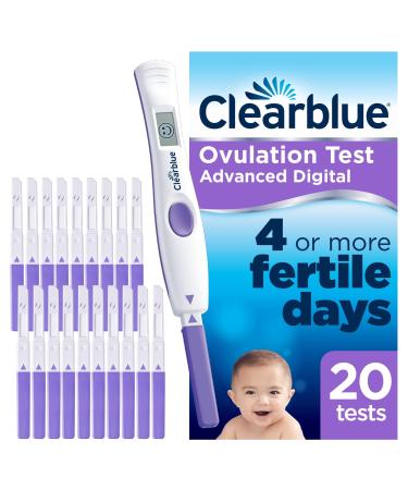Clearblue Advanced Digital Ovulation Test-Pack of 20 Sticks