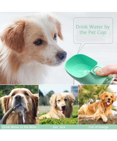 Frasheng 550ml Portable Dog Water Bottle - On-the-Go Hydration for Pets | Perfect for Dogs & Cats - Buy Online on GoSupps.com
