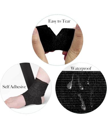 32 Rolls Self-Adhesive Cohesive Bandage Wrap - 2 Inch Colorful Elastic Tape for Sports Wrists & Ankles - Ideal for Swelling & Sprains - International Shipping - Buy Online on GoSupps.com