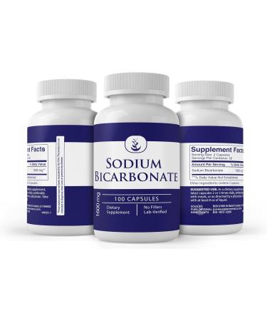 Buy Pure Original Ingredients Sodium Bicarbonate Capsules - 100% Pure & Premium Quality for International Shipping - Buy Online on GoSupps.com