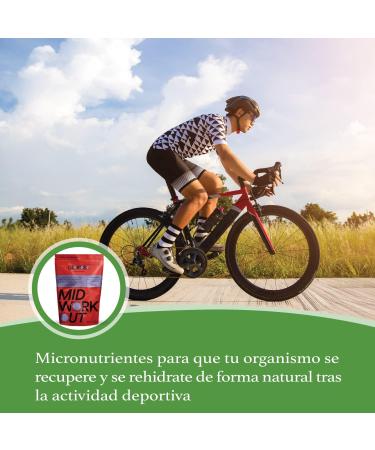 Mid Workout for Training - 390g - Isotonic Drink Powder - Source of Carbohydrates and Vitamin C - Vegan & Gluten Free - Glorioso Super Nutrients - Buy Online on GoSupps.com