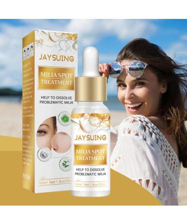 Skrskr Milia Spot Treatment | 30ml Dark Circle Corrector - Lightweight Eye Serum for Smooth Skin | Perfect Gifts for Women - Buy Online on GoSupps.com