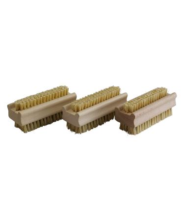 B mag 3 pieces of hand brush wood-fibre