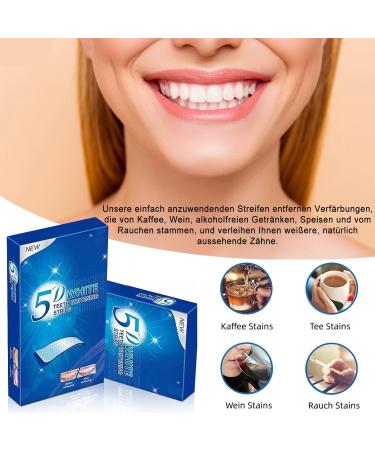 Teeth Whitening Strips - Fast & Effective Safe Tooth Bleaching for a Radiant Smile - Buy Online on GoSupps.com