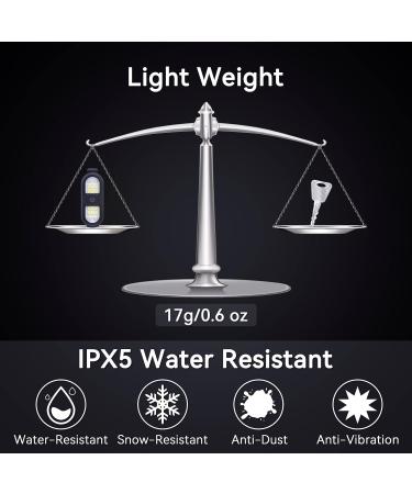 2 Pack Rechargeable Clip-On Safety Lights for Runners and Walking - Hands-Free LED Flashlight for Nighttime Activities and Outdoor Adventures - Buy Online on GoSupps.com