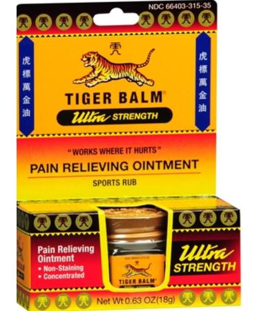 Tiger Balm Ultra Strength 0.63 oz