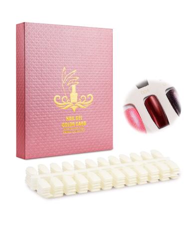 120 Nail Color Card nailing polishing average Viewing book with 120 false nail tips nailart display display display nail presentation nail design board for nail polish uv gel - Buy Online on GoSupps.com