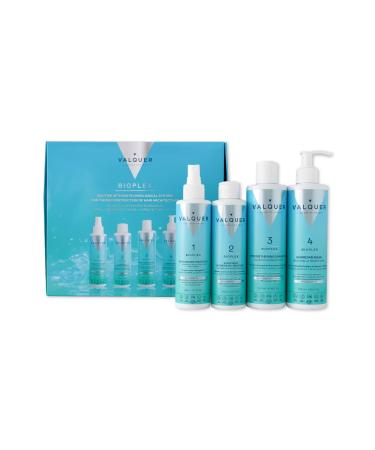 Valquer - Lot of 4 Bioplex products - Complete treatment - Hair reconstructor and protector - Deep repair of damaged hair - Vegan and sulfate-free