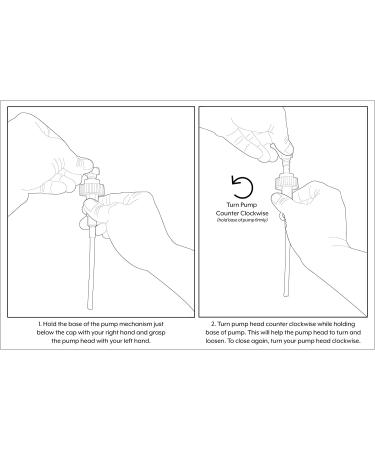 8oz Clear Glass Pump Bottles (4-Pack) - Ideal for Essential Oils, Lotions, and Soaps - Buy Online on GoSupps.com