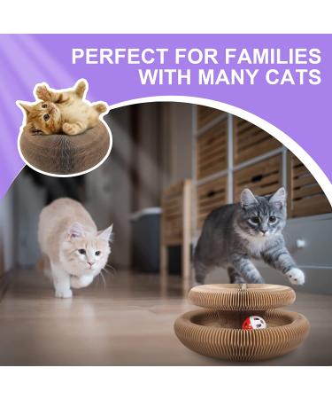 PetHse Magic Organ Cat Scratching Board - Interactive Scratch Pad Toy with Toy Bell Ball - Buy Online on GoSupps.com