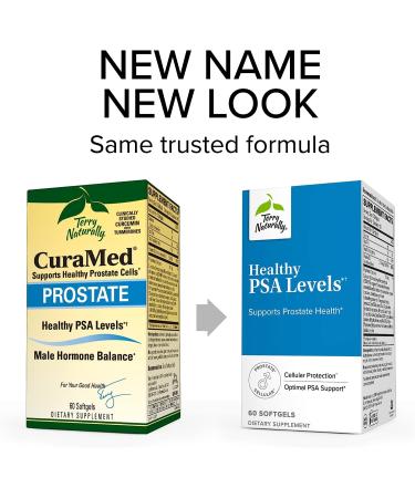 Terry Naturally Healthy PSA Levels Softgels - Prostate Health Support - Non-GMO & Gluten Free - 30 Servings - Buy Online on GoSupps.com