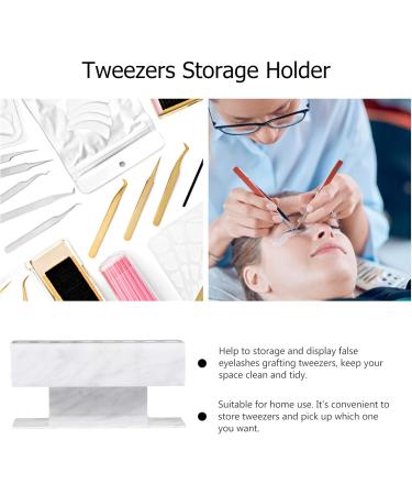 PLAFOPE Eyelash Tweezer Holder Tweezers Storage Stand Tweezers Organizer Tweezers Holder Organizer Acrylic Stand Tweezers Storage Holder Tweezers Displays Stand Makeup Tweezers Holder - Buy Online on GoSupps.com