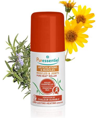 Puressentiel Muscles and Joints Pure Heat Roller - Natural Pain Relief - Vegan - 2.5 Oz - Buy Online on GoSupps.com