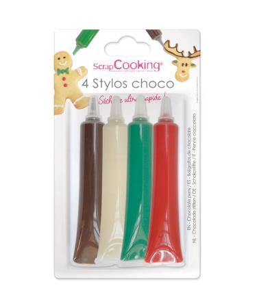 4 Chocolate Pens for Christmas