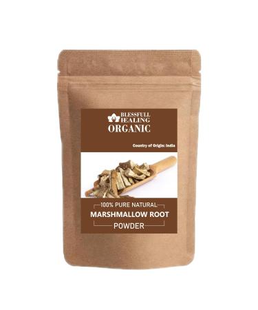 Blessfull Healing Organic Marshmallow Root Powder 100% Pure Natural 100 Gram / 3.52 oz 100 Gram / 3.52 Ounce