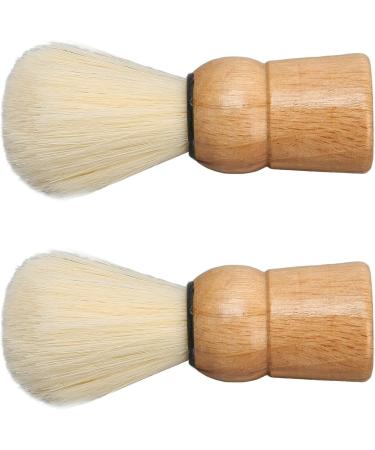 Professional Wooden Handle Shaving Brush for Men - Synthetic Razor Brush for Salon & Home Use - Buy Online on GoSupps.com
