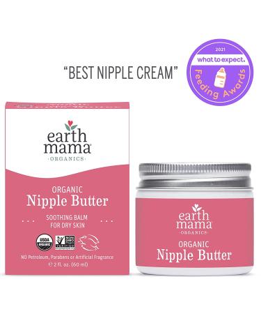 Earth Mama 2-Piece Gift Set: Organic Diaper Balm & Nipple Butter Breastfeeding Cream - Buy Online on GoSupps.com
