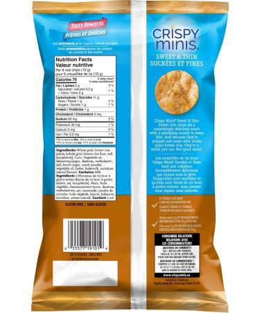 Quaker Crispy Minis Sweet & Thin Salted Caramel Flavour 90g (pack of 12) Salted Caramel 90 g (Pack of 12) - Buy Online on GoSupps.com