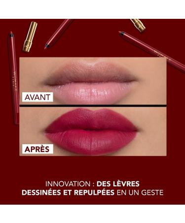 Womake - 3 in 1 Pencil: Lips Eyes Blush - Long-lasting - Water-resistant - Easy application - No transfer - Made in France - Shade: Plum - Buy Online on GoSupps.com